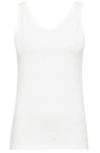 Off White Reversible Vest Top