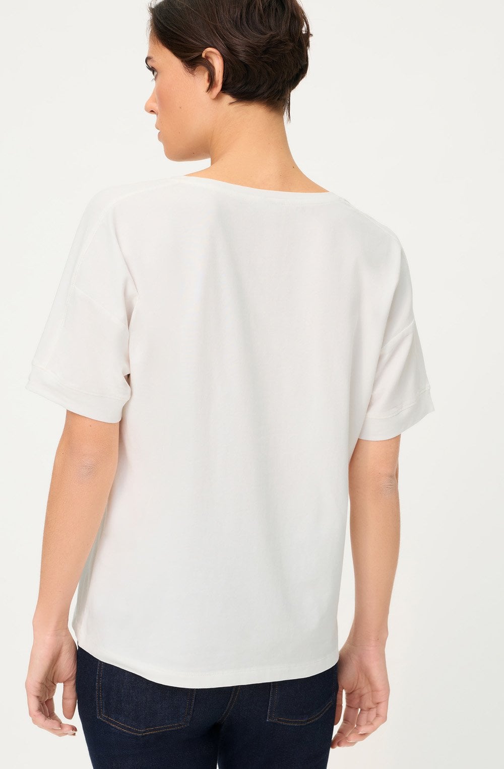 Off White Riviera Mood Relaxed Cosima Top