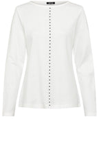 Off White Stud Detail Edda Top