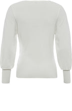 Off White Tie Jumper
