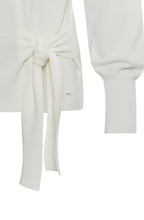 Off White Tie Jumper