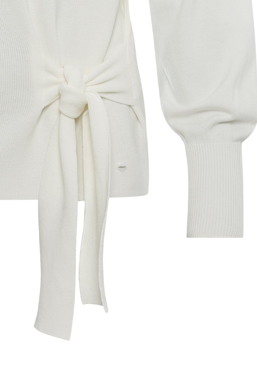 Off White Tie Jumper
