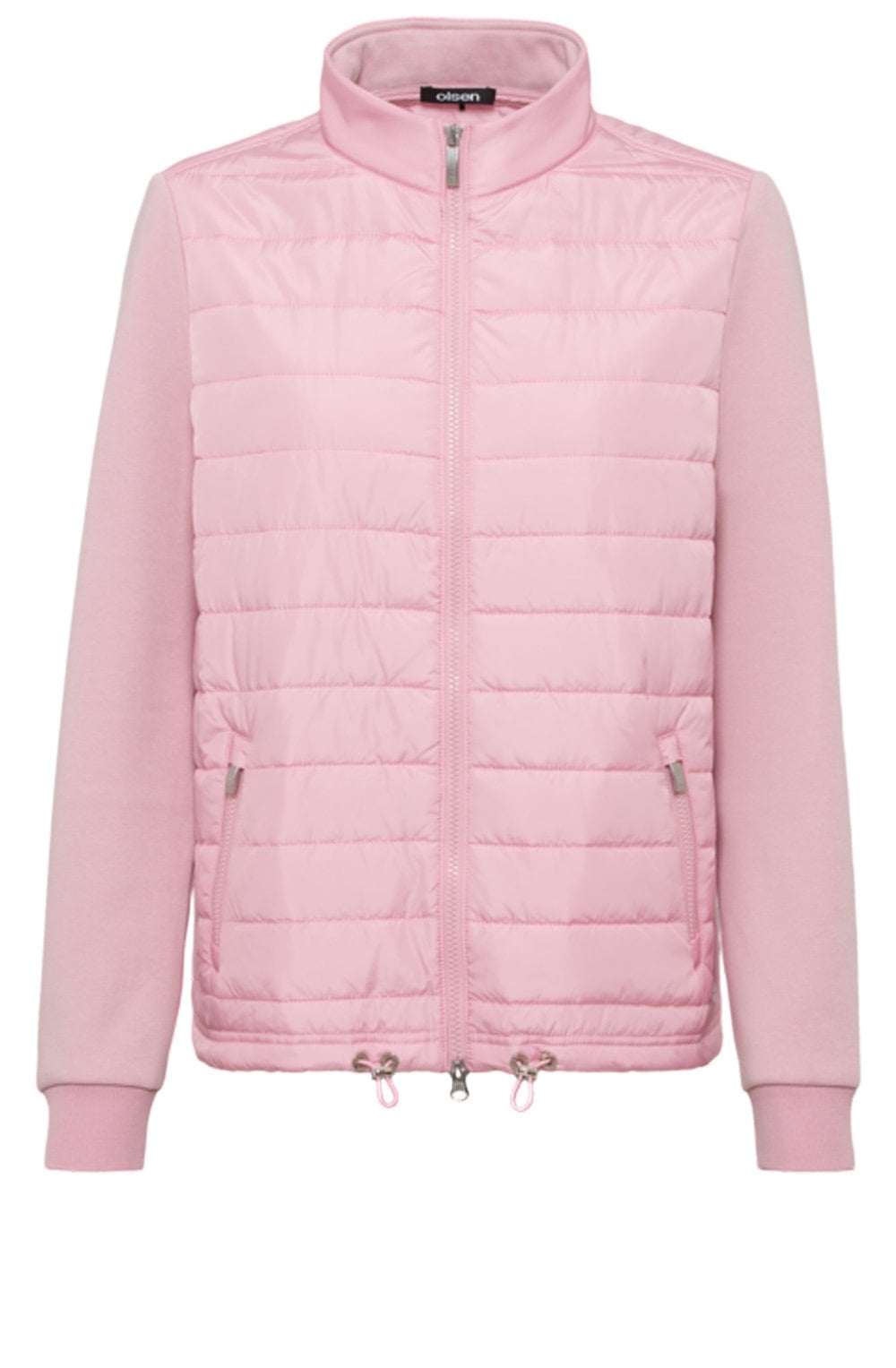 Orchid Lightly Padded Jersey Jacket