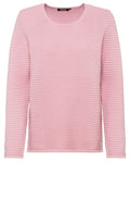 Orchid Pink Ribbed Knit Jumper
