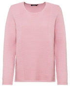 Orchid Pink Ribbed Knit Jumper