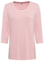 Orchid Pink Striped Jersey Top
