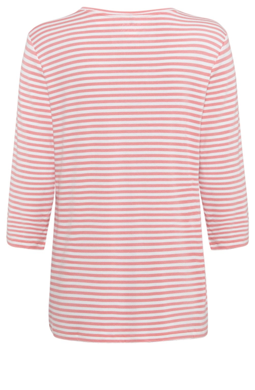 Orchid Pink Striped Jersey Top