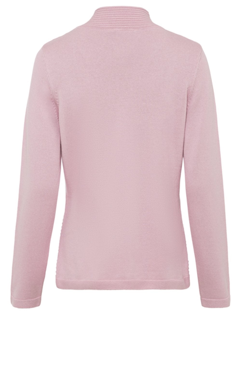 Orchid Ribbed Knit Cardigan