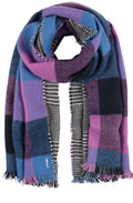 Oversized Check Scarf