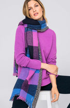 Oversized Check Scarf