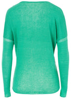 Oversized kelly green pullover