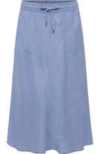 Pacific Blue Linen Skirt