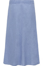 Pacific Blue Linen Skirt