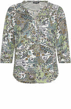 Paisley Floral Print Top