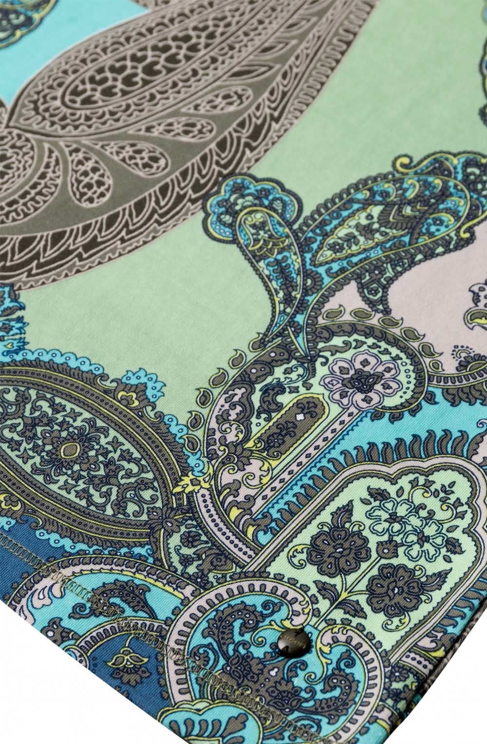 Paisley Print Jersey Top