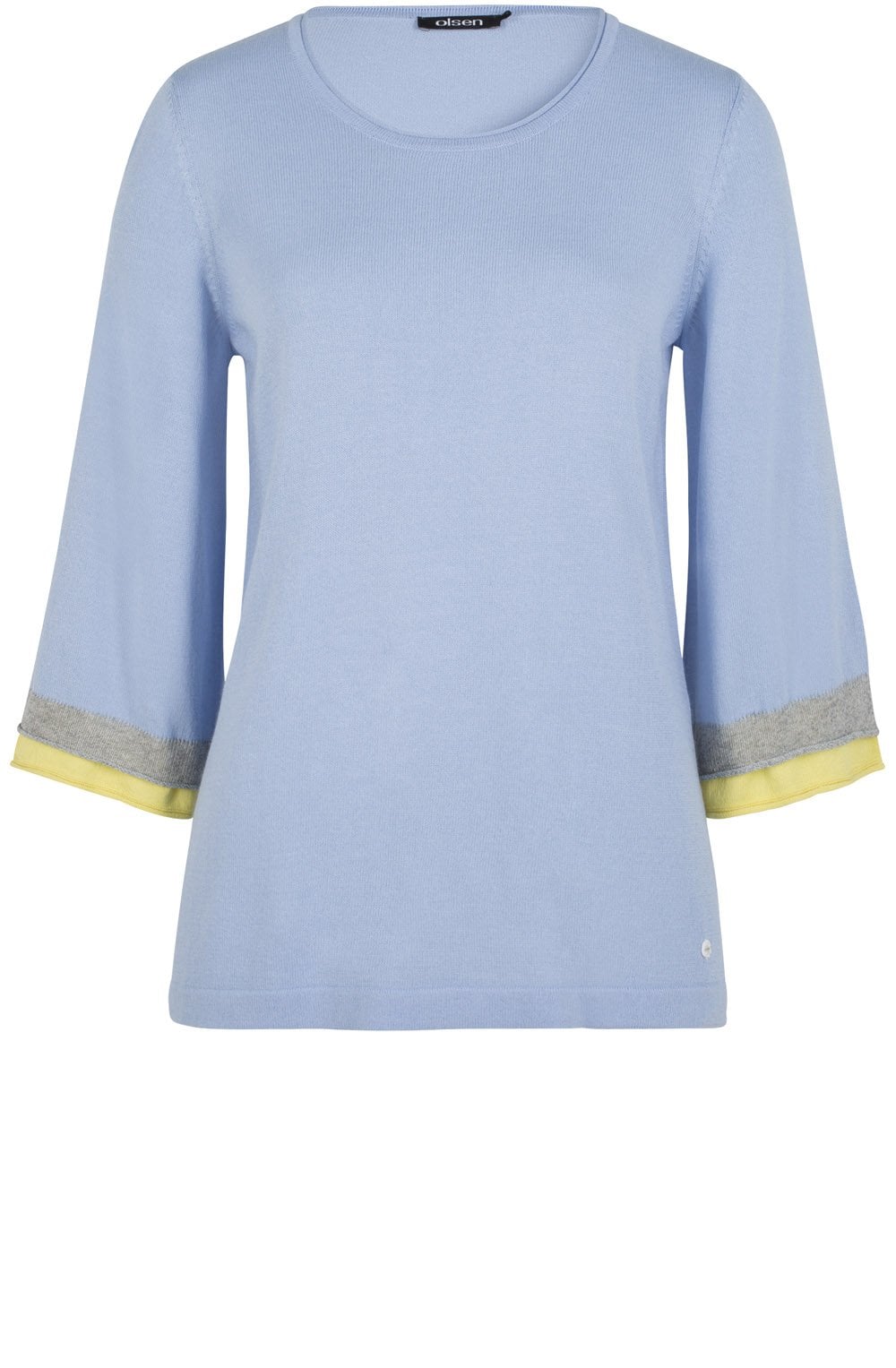 Pale Blue Knit Sweater