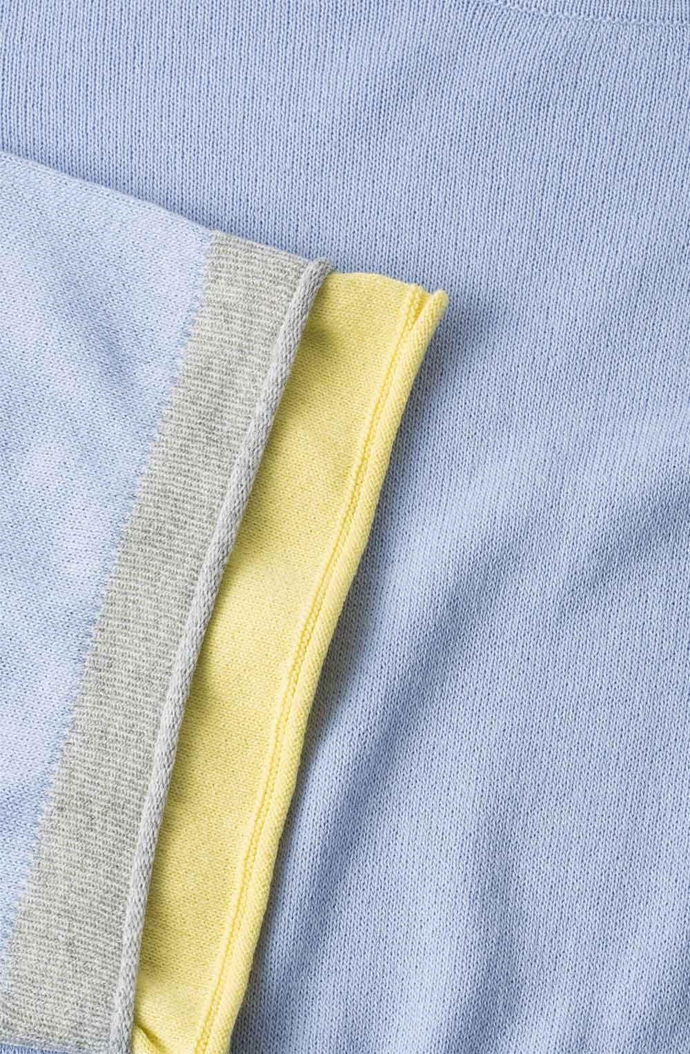 Pale Blue Knit Sweater