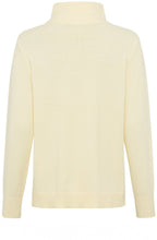 Pale Ginger Half Zip Henny Jumper