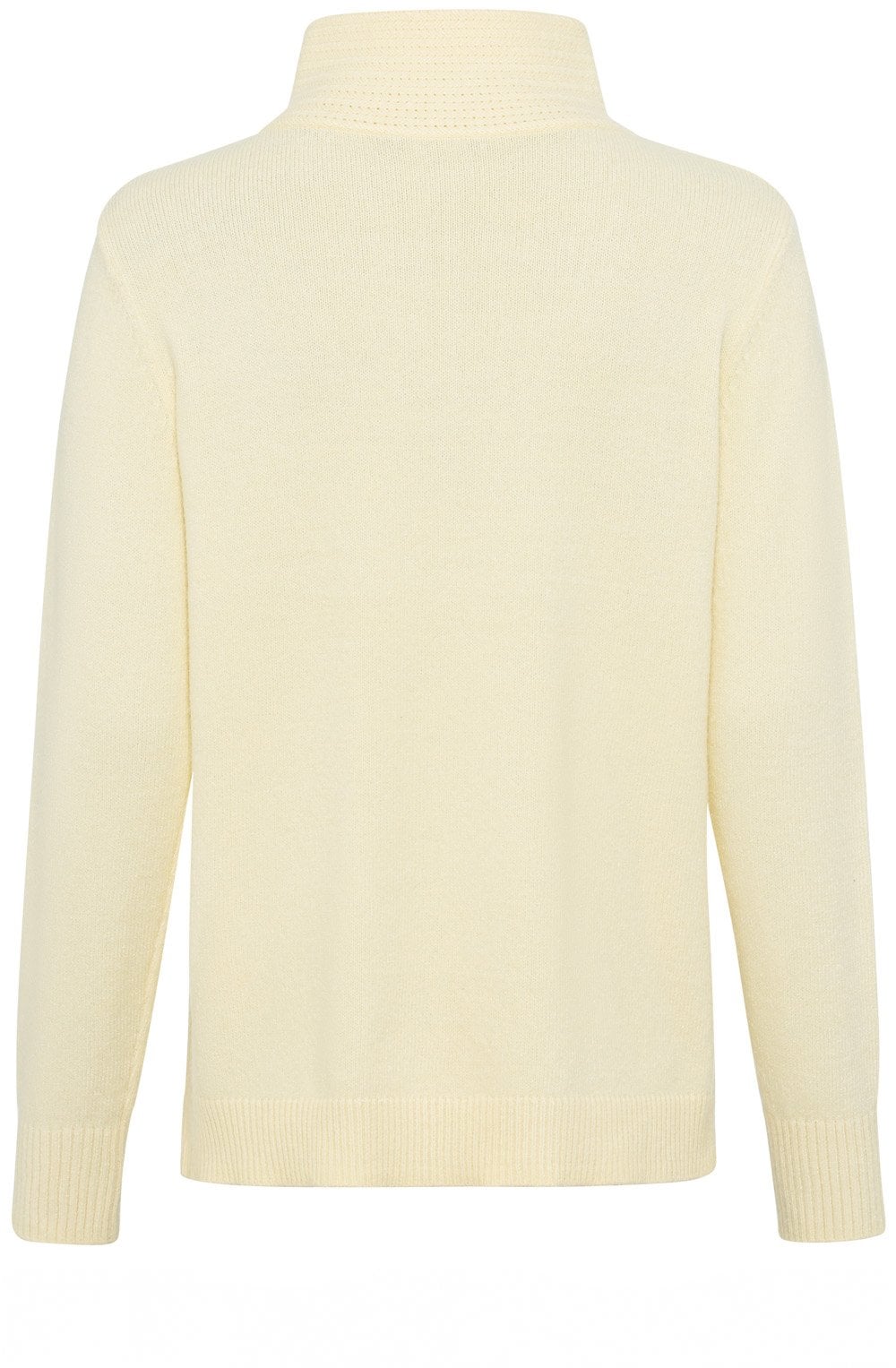 Pale Ginger Half Zip Henny Jumper