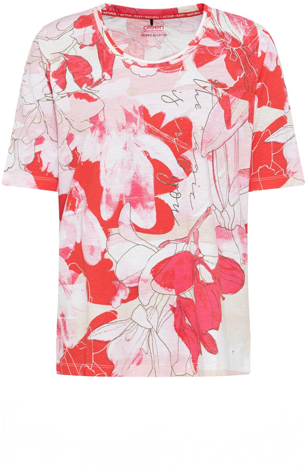 Paradise Pink Floral Print Hannah Top