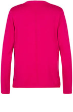 Paradise Pink Ribbed Knit Cardigan