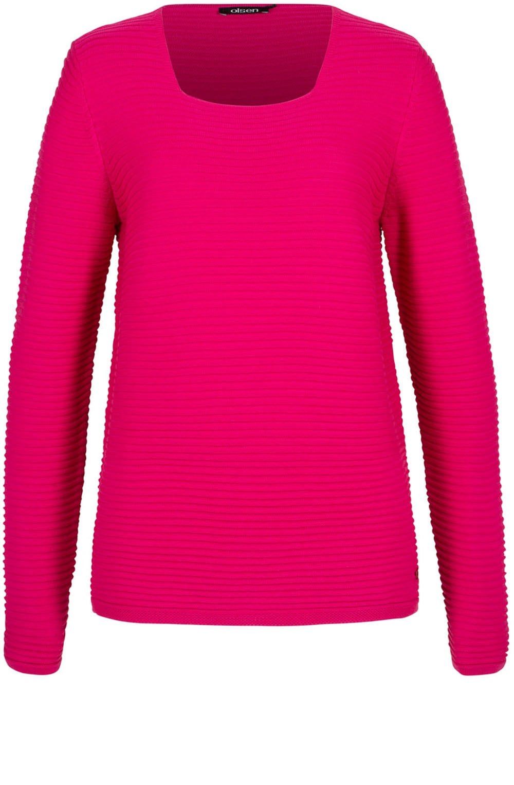 Paradise Pink Ribbed Knit Jumper