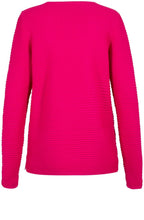 Paradise Pink Ribbed Knit Jumper