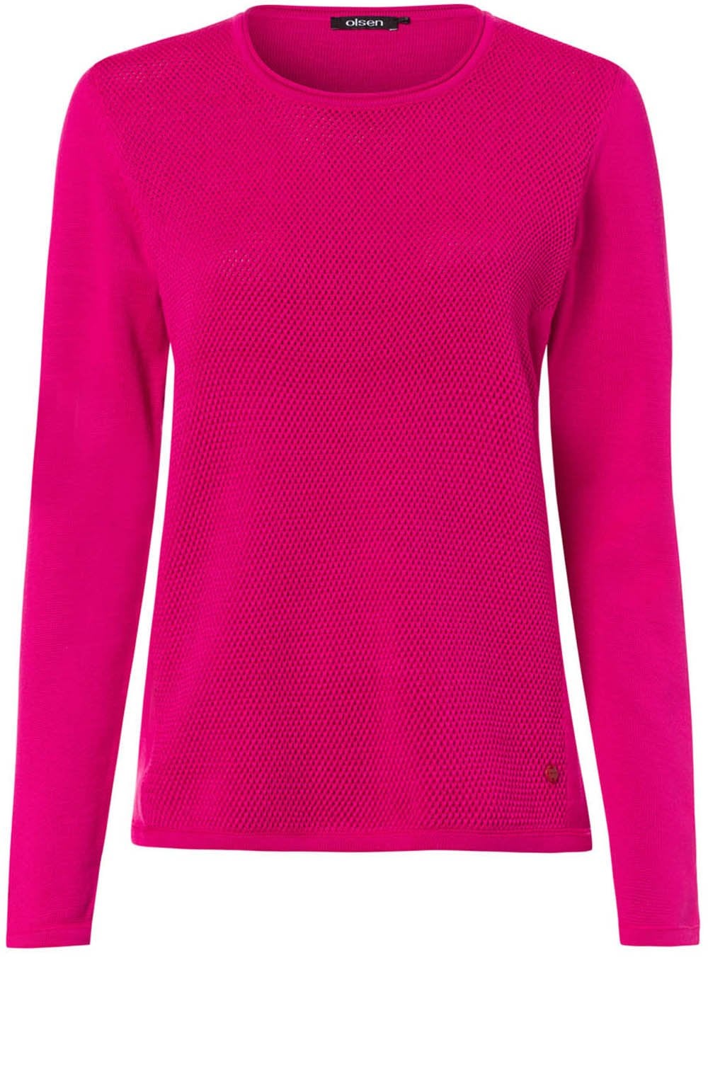 Paradise Pink Textured Knit Jumper