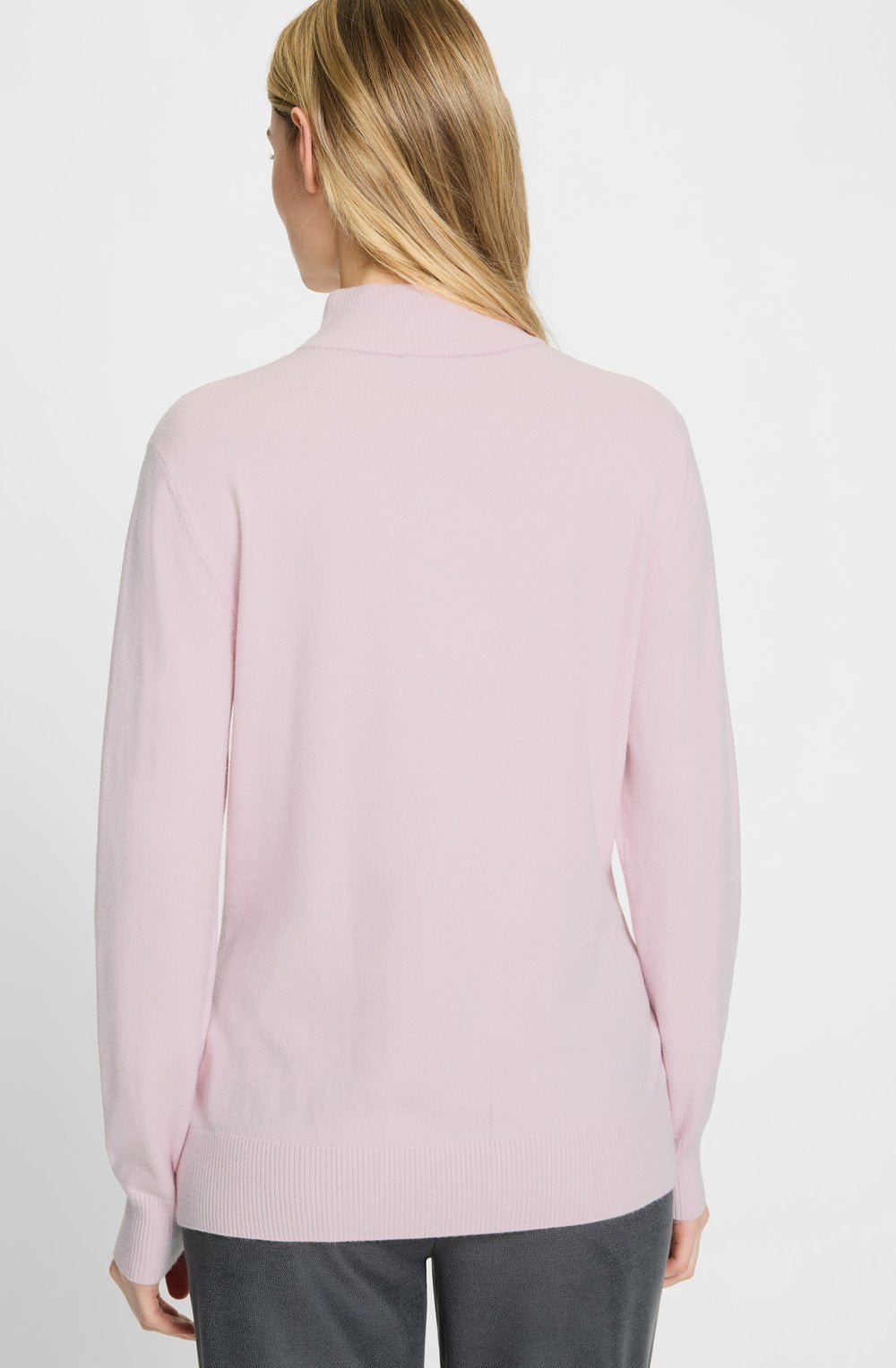 Parfait Pink High Neck Eva Jumper