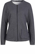 Patterned Embossed Jacket