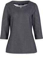 Patterned Embossed Top