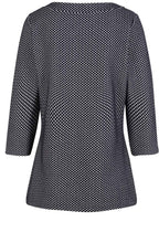 Patterned Embossed Top