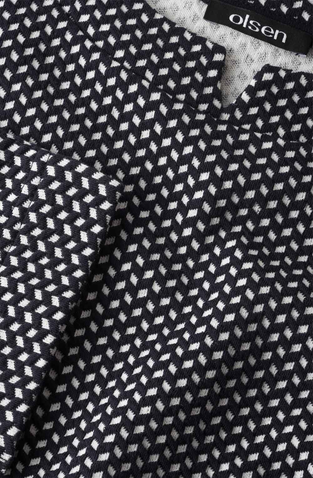 Patterned Embossed Top