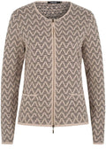 Patterned Knit Cardigan