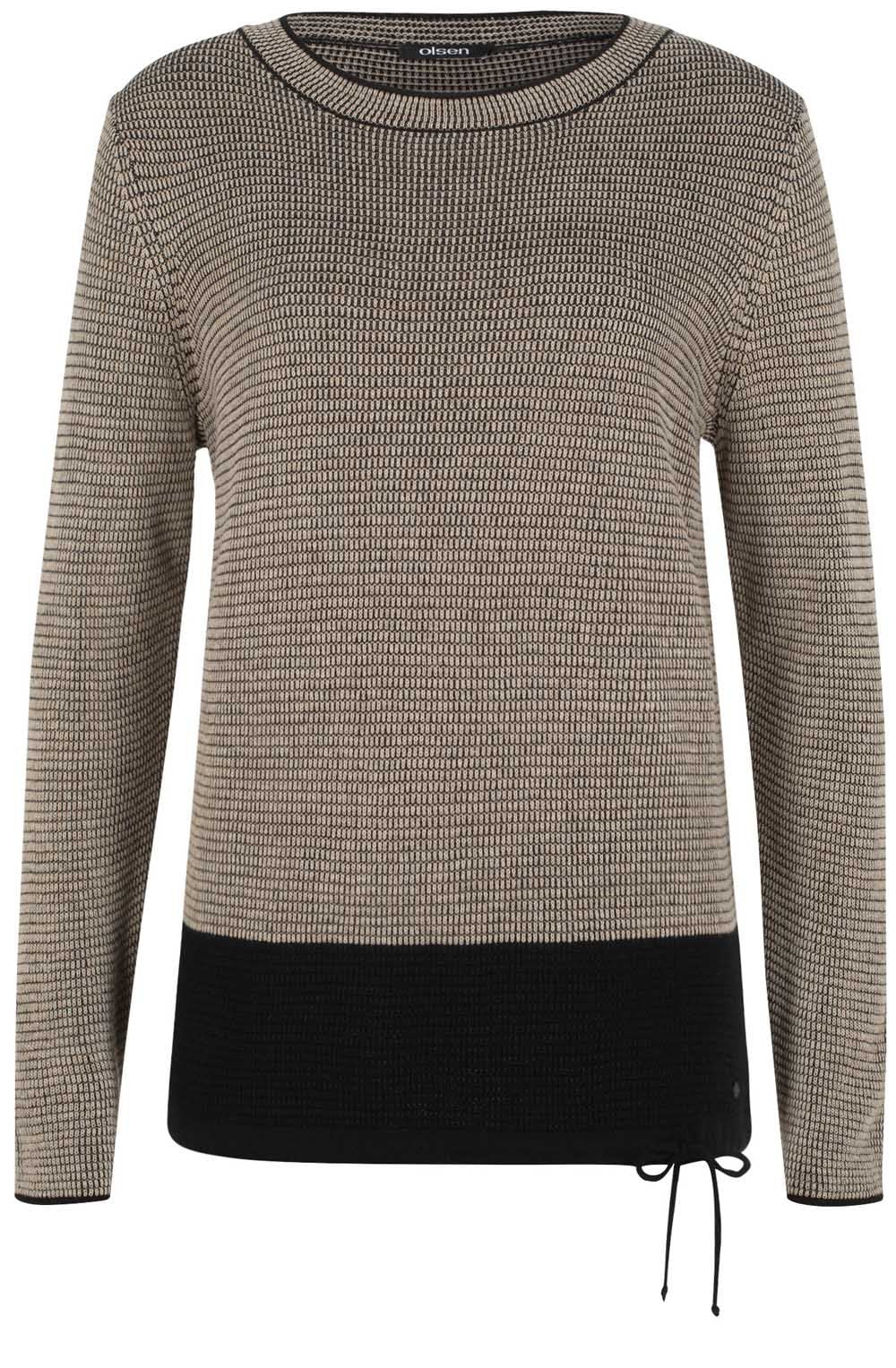 Patterned Knit Sweater