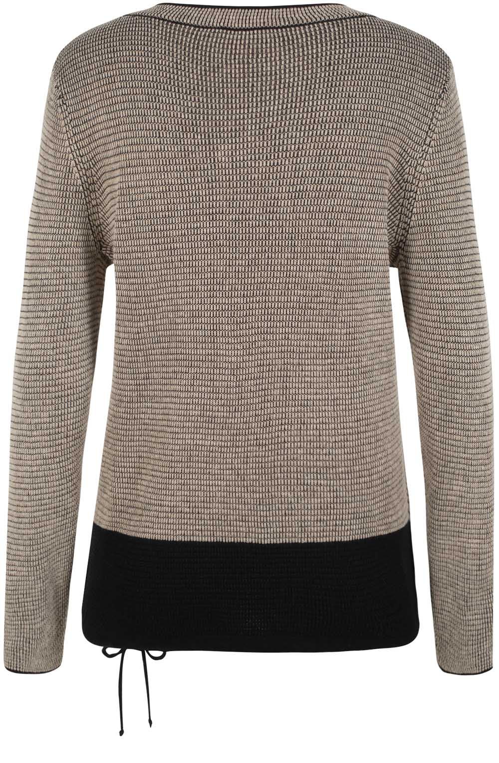 Patterned Knit Sweater