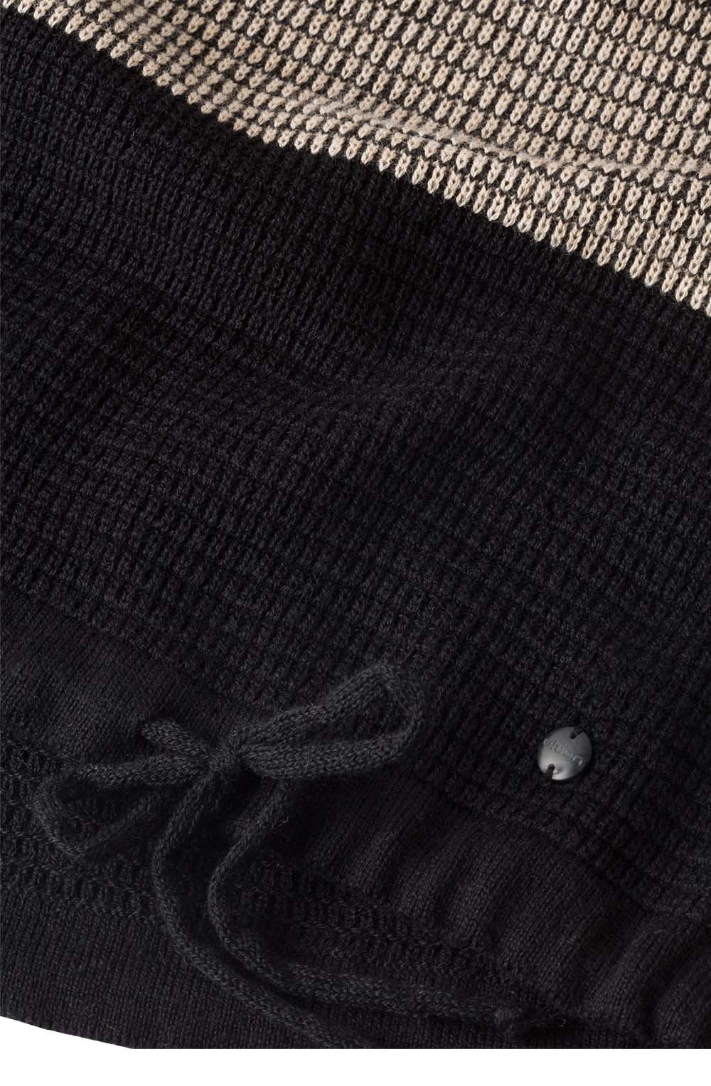 Patterned Knit Sweater