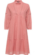 Peach Anglais Dress