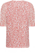 Peach Blush Abstract Print T Shirt