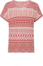 Peach Blush Aztec T shirt