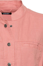 Peach Blush Linen Jacket