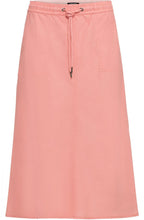 Peach Blush Linen Skirt
