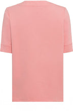Peach Blush Sweatshirt Style Top