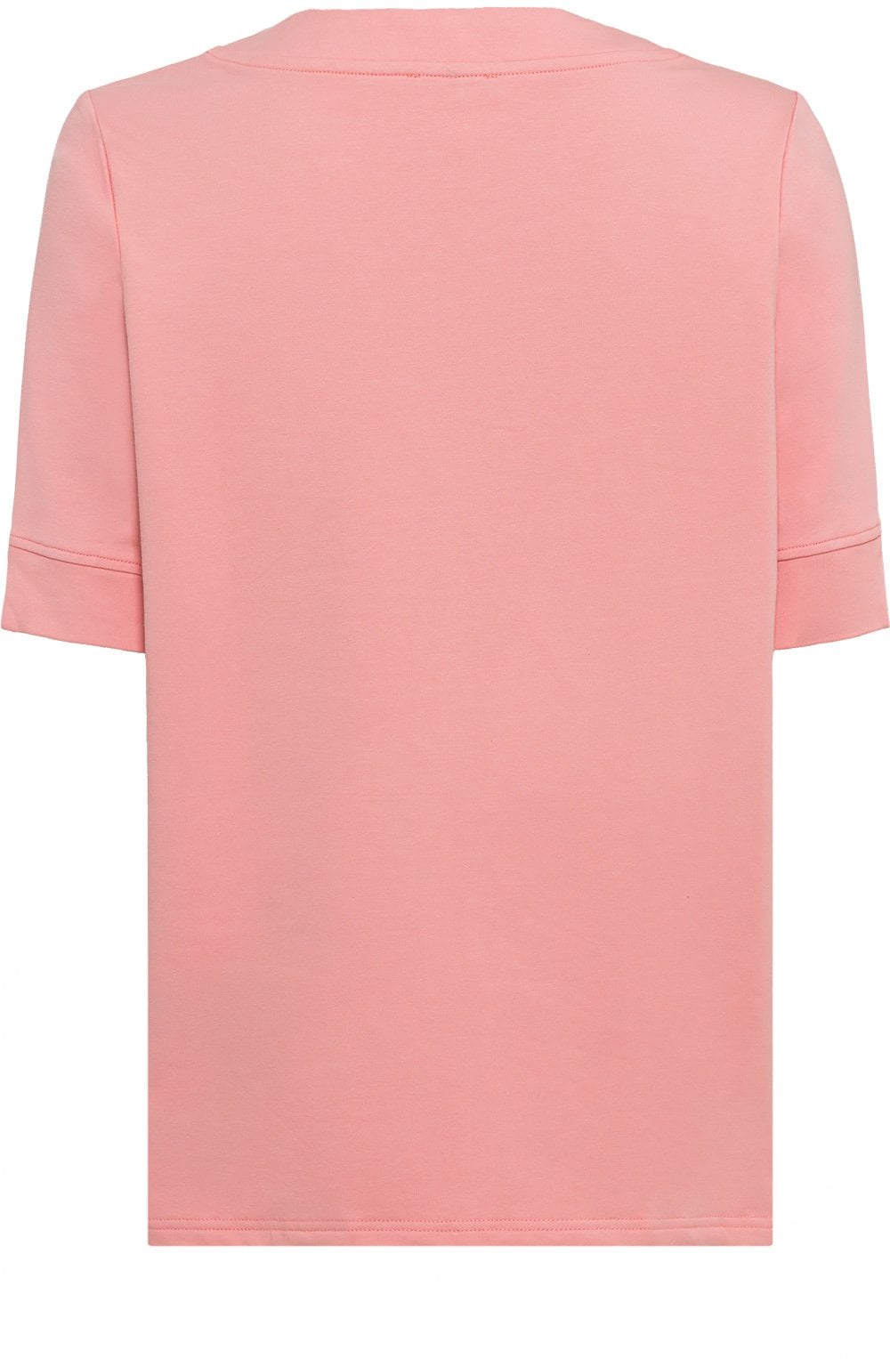 Peach Blush Sweatshirt Style Top
