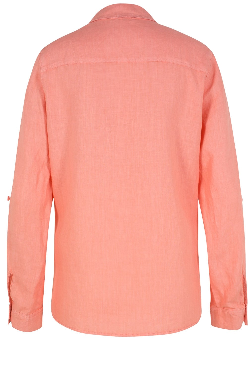Peach Linen Blouse
