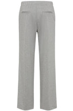Pearl Grey Herringbone Anna Trousers