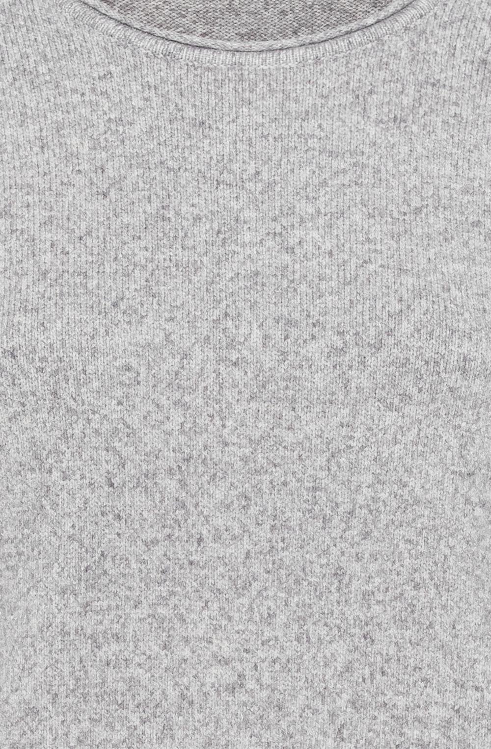 Pearl Grey Round Neck Henny Jumper