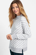 Pearl Grey Spotted Cora Jumper