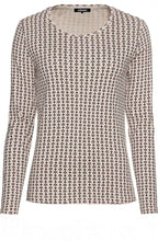 Pebble Jersey Patterned Top