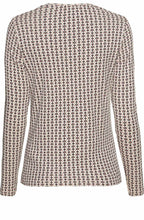 Pebble Jersey Patterned Top